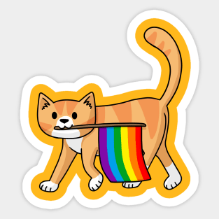 Pride Cat Sticker